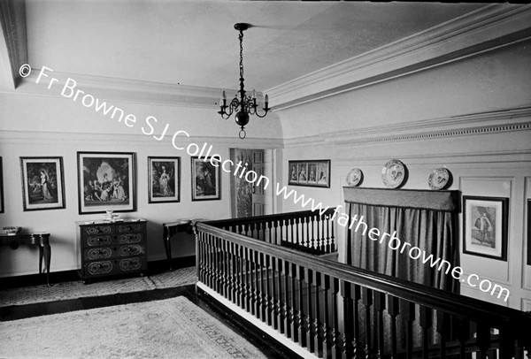 HOWTH CASTLE LOBBY AT TOP OF STAIRS